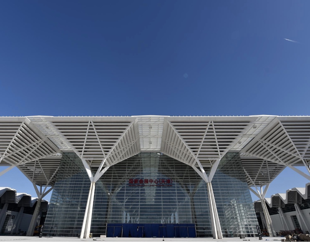 Menred underfloor hearting manifolds are used in National expo centre