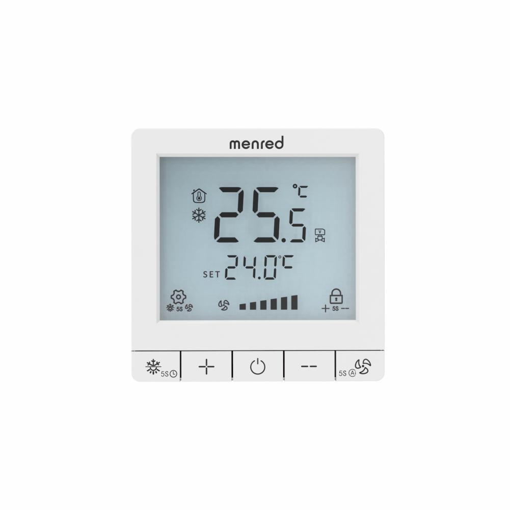 RT2 FCU thermostats for heating and cooling