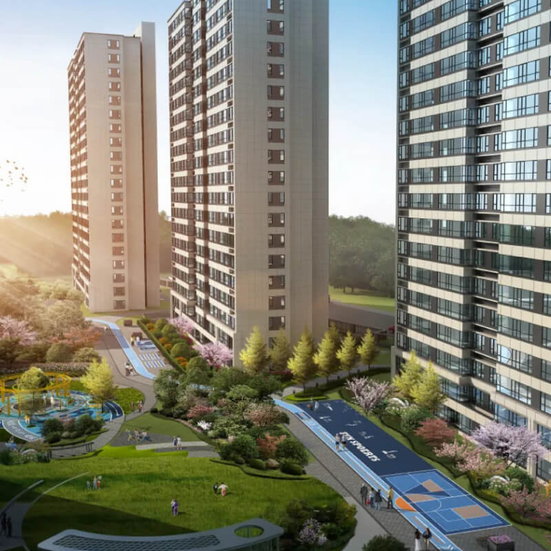 Hydronic Underfloor Heating for Apartment Buildings