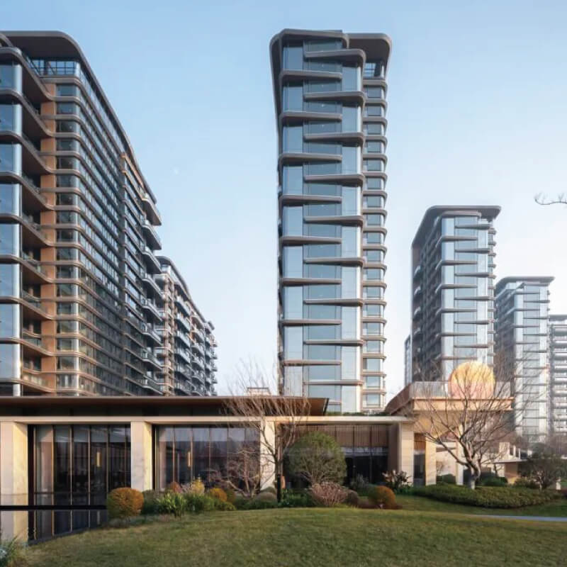 Hydronic Underfloor Heating Solution for Luxury Eco Residential Community