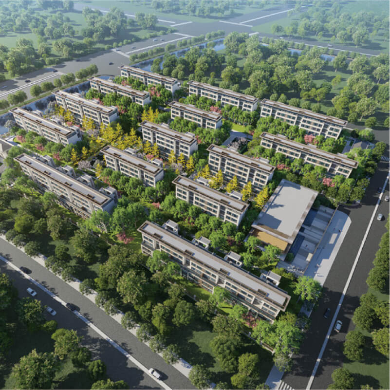 Fresh Air Ventilation System for Low-Density Luxury Residential Community