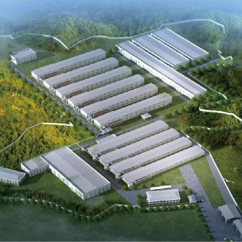 Underfloor Heating Pipes for Poultry Farm