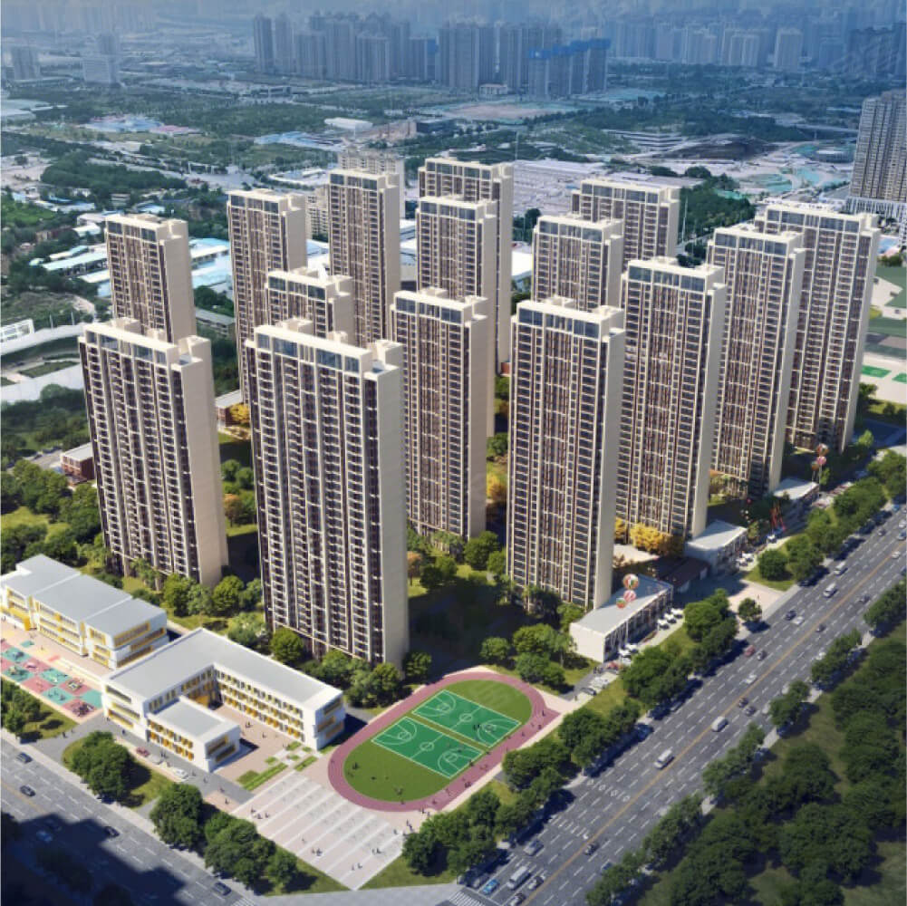 Hydronic Underfloor Heating Solution for Residential Community
